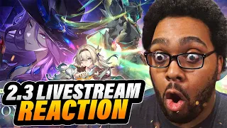 Honkai: Star Rail 2.3 Looks CHAOTIC AF  | 2.3 Livestream REACTION