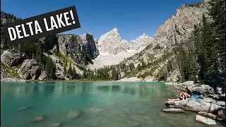 Grand Teton National Park Day 2: Hiking to Delta Lake!