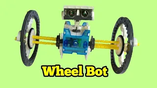 Part4 : Wheel Bot Assembly: 14in1 Solar Robot Educational Toy Kit: How to Assemblage/ Build a Robot