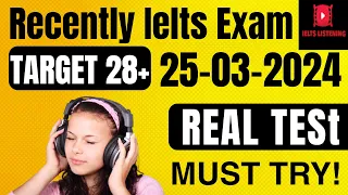 {FAST} IELTS LISTENING PRACTICE TEST 2024 WITH ANSWERS , ||  MCQ IELTS LISTENING TEST  25-03-2024