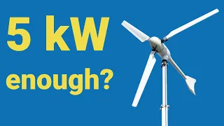 Home Wind Turbine with 5 Kilowatts Power: Yield, Manufacturers & Costs