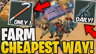 BEGINNER GET GUNS DAILY! DO THIS CHEAPEST WAY TO CLEAR FARM IN LDoE IN Last Day on Earth: Survival