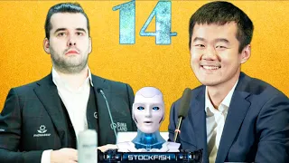 Stockfish Analysed Round 14: Ian Nepomniachtchi Vs Ding Liren | World Chess Championship |Fide Chess