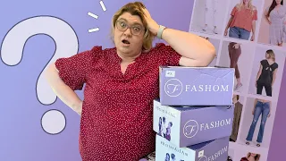 MEGA MYSTERY Box Unboxing!  5 items for $55 | Unsponsored look at Fashom Mystery Boxes Plus Size 3X