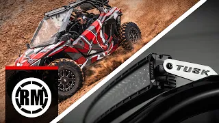 Tusk LED Light Bar Brackets | Polaris RZR Pro XP