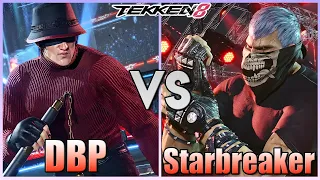 Tekken 8  ▰  Starbreaker (Rank#1 Bryan) vs DBP (Rank#1 Law) ▰ Ranked Matches!