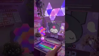 Sanrio themed setups (Hello Kitty, Kuromi, Cinnamoroll and Melody)