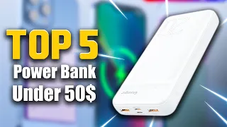 🤩Top 5 Best Power Bank Under $50 | Best Power Bank On Aliexpress 2023 🔥