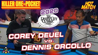 KILLER ONE POCKET: Corey DEUEL vs Dennis ORCOLLO - 2020 DERBY CITY CLASSIC ONE POCKET