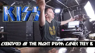 Kiss Creatures Of The Night Drum Cover