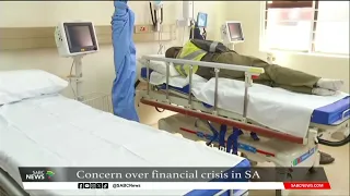 Concern over financial crisis in SA