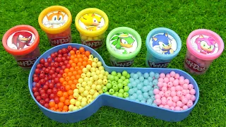 Satisfying Video l Mixing All My Slime l How To Make Rainbow Glitter Popsicle Glossy Slime ASMR #010