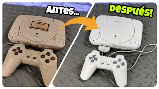 😱 ALMOST DIED in the GARBAGE! PSONE IMPOSSIBLE RESTORATION! 👈🏻🔥