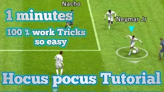 The art of hocus pocus tutorial || Hocus pocus || efootball mobile || #hocuspocus #pes #fyp