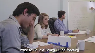 What To Do In A Boring Office Meeting | ZACK KING MAGIC