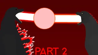 Final Wars Gojira VS Heisei Gojira Part 2 (Collaborating with Mega The Metal Rex)