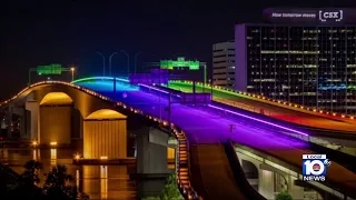 Florida bridge illumination sparks controversy: Pride Month symbolism denied