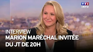 Marion Maréchal annonce au JT de 20H qu’elle sera tête de liste Reconquête aux élections européennes