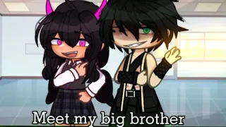 Bring your Brother to school day //Siblings au//My inner demons//Trend