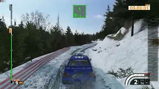 Sebastien Loeb Rally EVO |  2023 10 03 23 36 | Monte Carlo | 2005 Subaru WRC