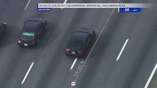 High-speed pursuit on 101 freeway