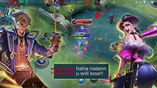 Natan Aggresive VS Pro Fanny? Who Will Win? Top 1 Global Natan |  Mobile Legends