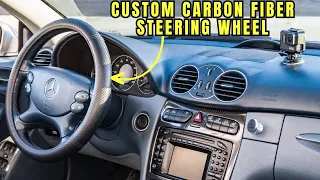 How To Remove And Install Steering Wheel And Airbag On A Mercedes CLK500, SL55, CLS55 AMG!