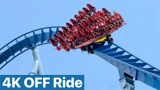 Griffon **NEW PAINT JOB** (4K OFF Ride POV)- Busch Gardens Williamsburg, VA