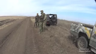 Широкино ВСУ ведет огонь из подствольного гранатамёта