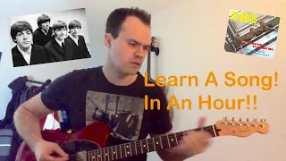 LEARN A SONG IN AN HOUR!!! I Saw Her Standing There by The Beatles