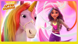 "Follow Your Heart" Unicorn Academy Theme Song 💕🦄 Netflix After School