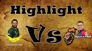 T10 Cricket League 2017 Pakhtoons Vs Maratha Arabians Highlight Match