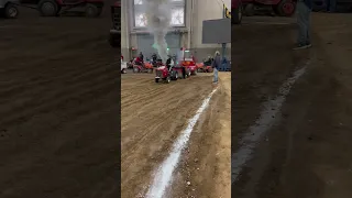 diesel garden tractor sled pull