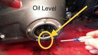 Primary Oil Inspection On M8 Softail Or Bagger