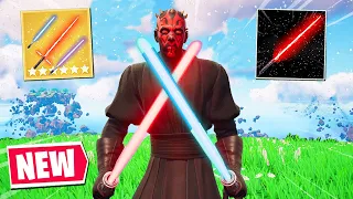 The FORCE *LIGHT SABERS* ONLY Challenge in Fortnite