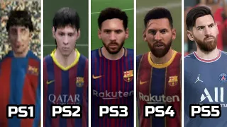 PS1 VS PS2 VS PS3 VS PS4 VS PS5 | Gameplay Evolution (FIFA)