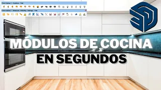 Click KITCHEN 2 - El mejor plugin para hacer cocinas en SKETCHUP