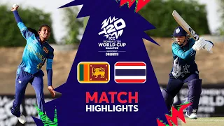 Sri Lanka v Thailand | Match Highlights | Women’s T20WC Qualifier 2024