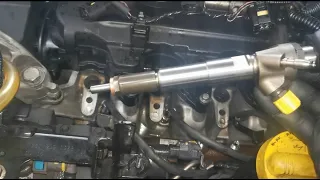 comment changer injecteur + repraogrammation code renault  megane 3 1.5L DCI