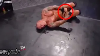 WWE John Cena Vs Randy Orton I Quit Match Breaking Point 2009 Full Match