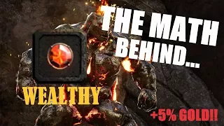 The Math Behind Wealthy... +5% Gold!! | v42 Paragon Guide