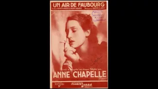 Anne Chapelle - Non,je ne regrette rien (1960s)