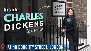 WHAT THE DICKENS: Room by Room Tour of Charles Dickens House | #LondonVlog