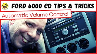 Ford 6000 CD Stereo Tips: Automatic Volume Control (AVC)