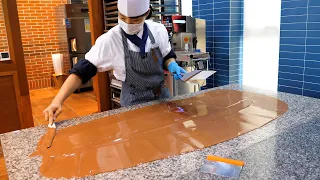 most satisfying handmade chocolate making master BEST 3 - korean street food