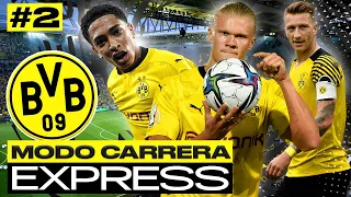 LOS JOVENES AL PODER!! INCREIBLE EPISODIO!! | FIFA 22 Modo Carrera Express: Borussia Dortmund #2