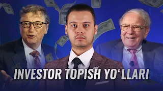 TREYDERLAR QANDAY INVESTOR TOPISHI KERAK? | FERUZBEK ALIEV