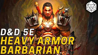 The Iron Bear: A Heavy Armor Barbarian Build | D&D 5e