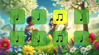 Spring Is in the Air Rhythm Play-Along