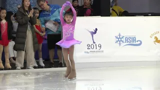 Nikky 7 yrs old Ice Skate "A MILLION DREAMS"